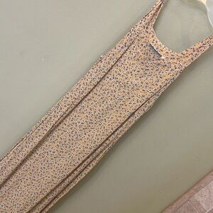 Floral maxi straight dress